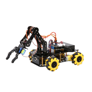 DIY Roboterarm Auto Kit ESP32 Fernbedienung Smart Robot Fahrzeug STEM Codierung Programmierung Pädagogisches Lernen für Arduino