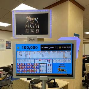 Il casinò host a quattro lati personalizzato da 27 pollici offre uno schermo di visualizzazione della roulette per il gioco d'azzardo su due lati - Product Image 5