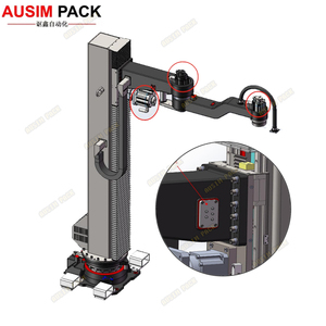 Apilador robótico automático, caja de paletas, máquina apiladora de cartón para embalaje de alimentos para papel, materiales plásticos para cajas de latas - Product Image 2