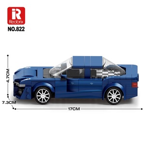 2024 Factory DIY Racing Cars Display Building Block Sets Kids Plastic Sports Cars Model 1:24 Scale <strong>Toy</strong> - Product Image 4
