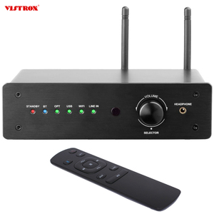 2.1 CH Amplifier Blue-tooth Receiver and Multiroom WiFi Amplifier <strong>USB</strong> Optical AUX <strong>Input</strong> With Headphone and Sub <strong>Output</strong>
