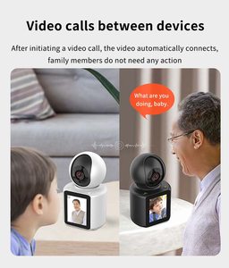ビデオインターホンカメラ1080P HD回転SmartCamera WiFi盗難防止ナイトビジョンカムコーダーIP APP for IOS/Android - Product Image 5