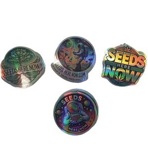 定制防水模切圆形小标签乙烯基光泽包装贴纸印刷标志标签 - Product Image 6