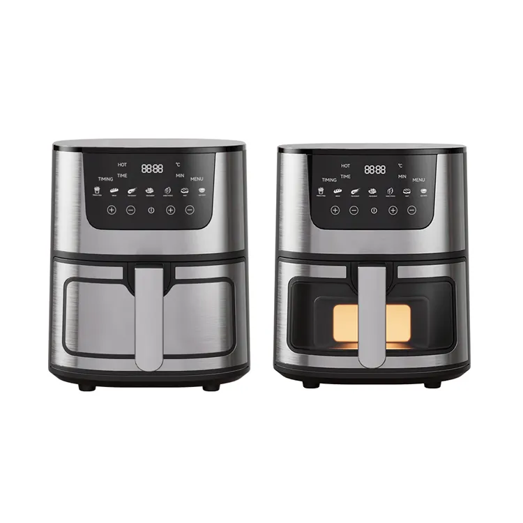 Cozinhar Air Frier Fritadeiras Digitais Touchscreen Air Fryer 4.1 Litros Óleo Livre Fritadeiras Elétricas Profundas Smart Air