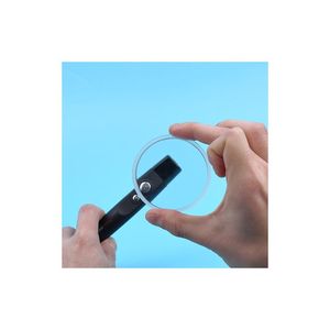 Diskon besar Modern kustom lampu bola kaca 65 Hongxi kap lampu kaca Tempered transparan modis dengan pola bulat Guangdong