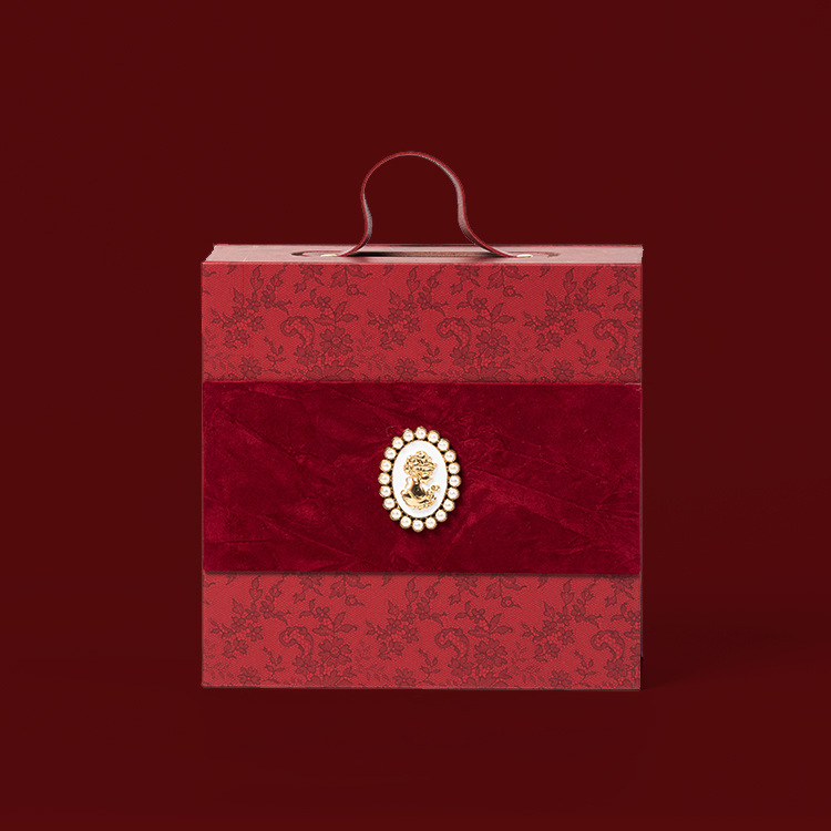 Handbag box (middle) - Red