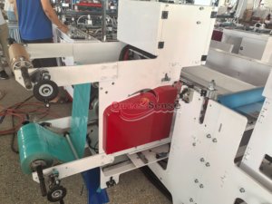 Máquina de fabricación de bolsas con asa Softloop para hacer cuerdas de bolsillo de parche multifuncional con sellado lateral automático de - Product Image 5