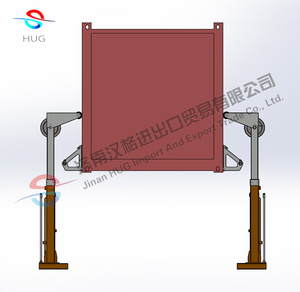 Versand behälter entladen Hydraulik system zum Heben von Versand behältern - Product Image 2