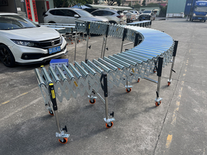 Naili Conveyor, Unpowered Roller Conveyor Flexível e Expansível Gravity Driven Roller Conveyor para Manuseio de Materiais Eficiente - Product Image 4