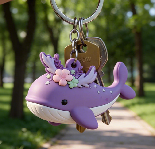 Custom 3D Pvc Keychains