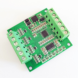 4チャンネルPWM〜0-5Vコンバータモジュール10Hz〜1KHz PWM〜0-10V電圧信号コンディショナーモジュール高精度 - Product Image 1