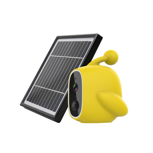 Câmera de vigilância solar interna, pir, infravermelho, alarme, sistema de alarme embutido, câmera de segurança