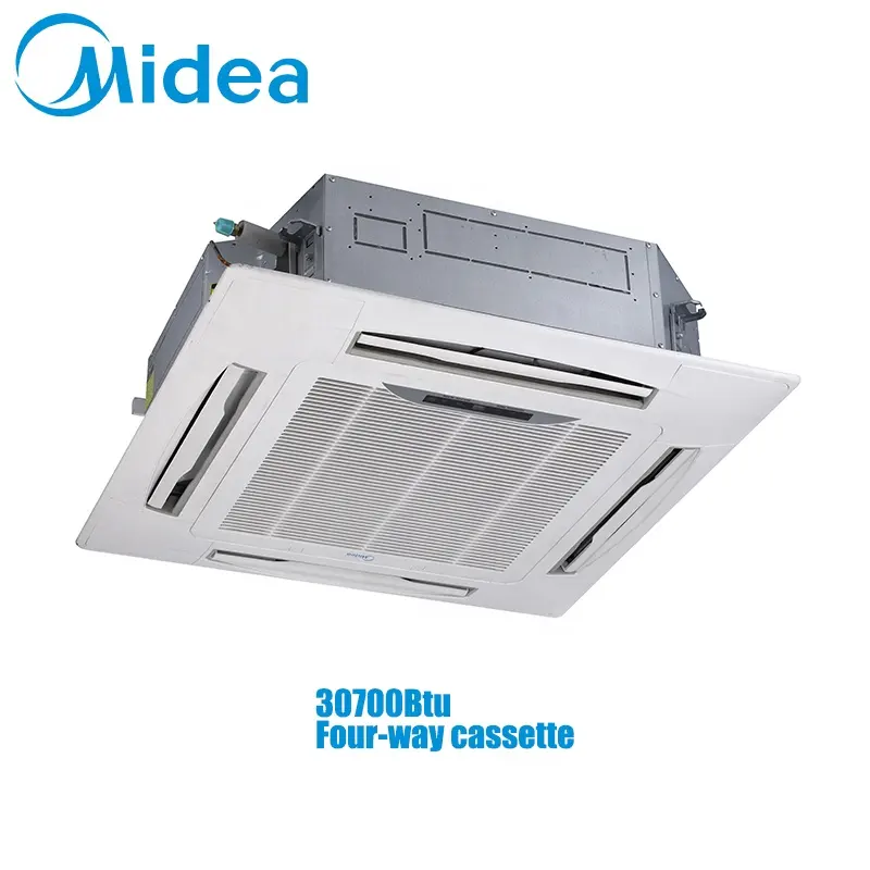 Midea VRF Unit Indoor Four-Way Cassette 1-Phase 220-240V 50/60Hz 30700Btu 9.0kw Ac Multi Split Ac Cassette