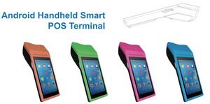 Портативный android Мобильный pos-терминал с NFC-ридером/принтером/4G - Product Image 2