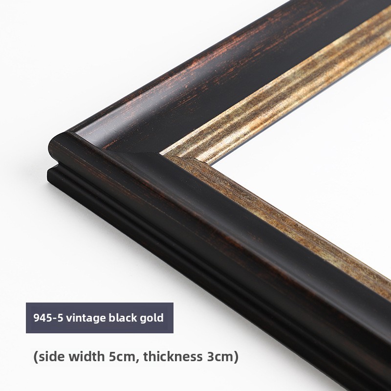 vintage balck gold