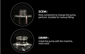 Chất lượng cao rõ ràng chai thủy tinh màu đen cho nước hoa 30ml <span class=keywords><strong>50ml</strong></span> 100ml bơm lại cổ điển tùy chỉnh thiết kế vuông chai nước hoa sang trọng - Product Image 3