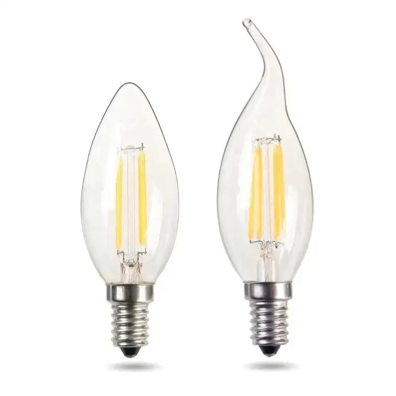 High Power Dimmable Led Filament Bulbs 2w 4w 6w 8w 10w 12w High Quality 2 Years Warranty