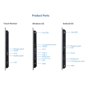 LOGO自定义13.3英寸Android 9.0系统桌面PC触摸屏IPS显示在一台电脑 - Product Image 5