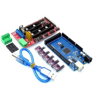 3D-Drucker Mega 2560 R3 RAMPS 1.4 Bedienfeld 5 Stück A4988 oder DRV8825 Schrittmotor antrieb für 3D-Druckerkit für Arduino Kit - Product Image 3