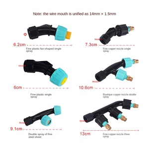 זרבובית ריסוס חשמלי, טומיזציה, לחץ גבוה, חלקי מכונות ריסוס חשמלי חלקי מכונות חקלאיות - Product Image 2