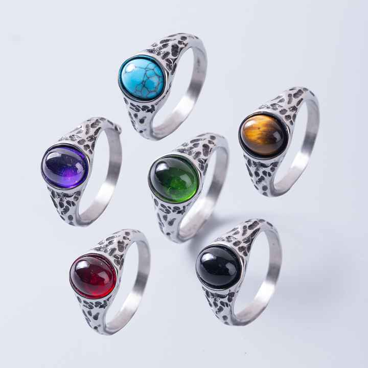 Joyería para hombre, chapado en oro de 18 quilates, diamante cuadrado, corte cuadrado, zafiro azul, estilo, encantadores anillos de cristal para hombre