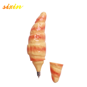 Korea Stationery Pizza Hot Dog Bread Ballpoint <strong>Craft</strong> Refrigerator <strong>Ball</strong> <strong>Pen</strong>