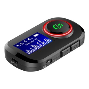 3.5毫米汽车适配器Aux BT5.0适配器，带显示屏2合1发射器接收器 - Product Image 4