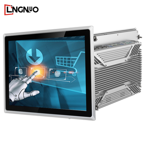 Socio industrial de confianza, procesador Intel multigeneración, disco duro SSD, memoria de vídeo de 2 GB, monitor de pantalla táctil con enchufe de EE. UU., 2 unidades - Product Image 1