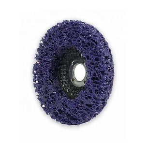 Đĩa mài Poly Strip đen 115 mm, bánh mài tẩy màu tím dùng cho máy mài góc, làm sạch sơn, gỉ sét - Product Image 4