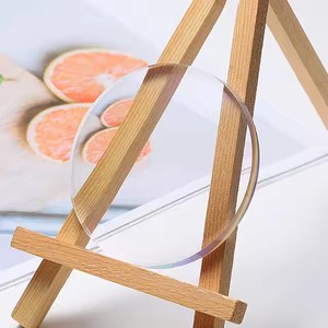 1.56 bleu coupe UC HC revêtement lunettes de lecture bifocales gris marron invisible haut plat avec verres clairs - Product Image 6