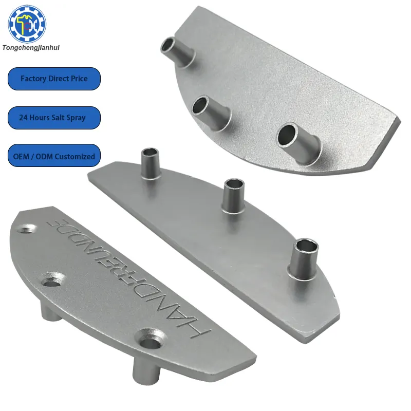 Corte láser de precisión hecho a medida Fresado CNC Brochado Prototipos rápidos; Piezas de placa lateral de aluminio anodizado de metal duro