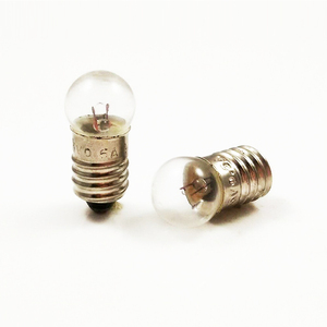 หลอดไฟ E10ไฟฉายขนาดเล็ก Electric1.5V 2.5V 3.5V4.5V6V12VReplacement นักเรียน0.3A ลูกปัดสกรูโคมไฟฟิสิกส์ - Product Image 1