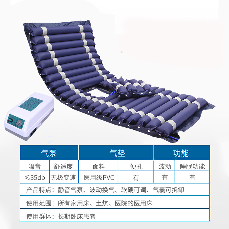 Dark blue toilet seat sleep air pump