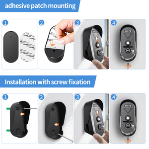 Timbre de intercomunicador inalámbrico manos libres inteligente no visual, intercomunicador bidireccional de voz con carga USB, largo alcance para el hogar - Product Image 4