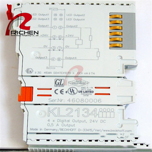 New <strong>and</strong> Original Beckhoff <strong>PLC</strong> Module KL2134 EtherCAT Bus Coupler Digital <strong>Input</strong>/<strong>output</strong> Terminal Module in Stock - Product Image 2