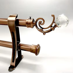 Tùy Chỉnh Sang Trọng Có Thể Thu Vào Nhôm Rèm Thanh Hiện Đại Châu Âu Mỹ Rèm Thanh Cho Các Cửa Sổ - Product Image 1