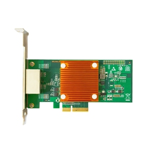 PCIE X4 doppia RJ45 porta Ethernet adattatore Server Gigabit scheda di rete con I350 Chip adattatore Ethernet schede di rete prodotti di rete NIC - Product Image 1
