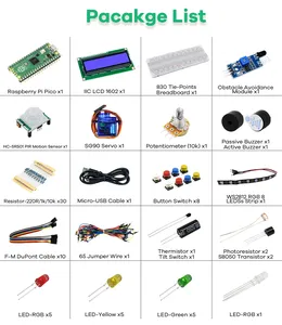 MicroPython Code Discovery <strong>Kit</strong> for Raspberry Pi Pico for Education &amp; Maker Experiments - Product Image 4