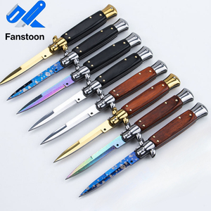 Độ Cứng Cao Thép Không Gỉ Săn Bắn Survival Dao Tự Vệ Dao Cho Ngoài Trời Cắm Trại Dao - Product Image 1