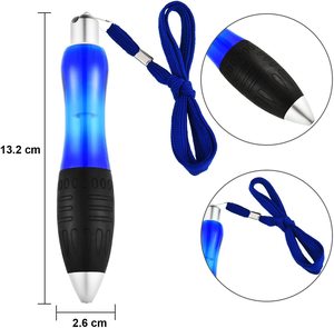 厚促销圆珠笔带线关节炎脂肪短塑料圆珠笔广告 - Product Image 1