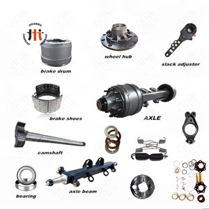 热销新款3轴拖车桥双拖车桥半挂车更换 - Product Image 6
