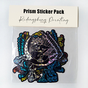 Chất Lượng Cao <span class=keywords><strong>3D</strong></span> Cầu Vồng Holographic Hiệu Ứng Hình Lăng Kính Sticker Chết Cắt Tùy Chỉnh Lăng Kính Lăng Kính Dán - Product Image 4