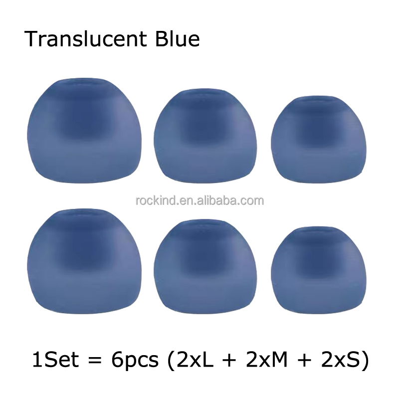 Azul translúcido (6 unids/set)