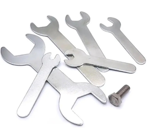 Hot bán Mini đóng dấu Hex duy nhất kết thúc mở cờ lê cờ lê Supper đánh bóng kết hợp Metric OEM tùy chỉnh hộp thép carbon - Product Image 2