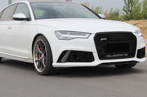 アウディA6C7.5 2016-2018フェイスリフトアウディA6RS6C7ボディキット用のRS6フロントバンパーにアップグレードされた<span class=keywords><strong>A6</strong></span>フロントバンパー