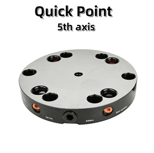 Kamishiro 5thaxis 4axis Zero Point System for <strong>cnc</strong> Metal machining <strong>Index</strong> Rotary <strong>Table</strong> 96mm Quick Point Clamping System LANG - Product Image 4