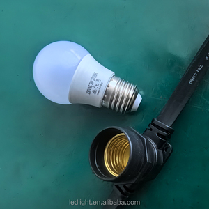 高ルーメン100% パワーLED電球E27ベースランプAC供給B22家庭用格安5W LED電球PCプラスチック - Product Image 1