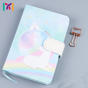 Jornal barato atacado PU personalizado Hardcover Notebooks School Supplies Fancy Diary Journal
