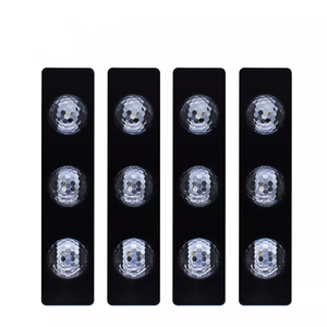 USB 12 LEDs แฟลชโหมดเสียงการควบคุมระยะไกลภายใน RGB รถแสงดาวแถบไฟ RGB นำแสง - Product Image 3