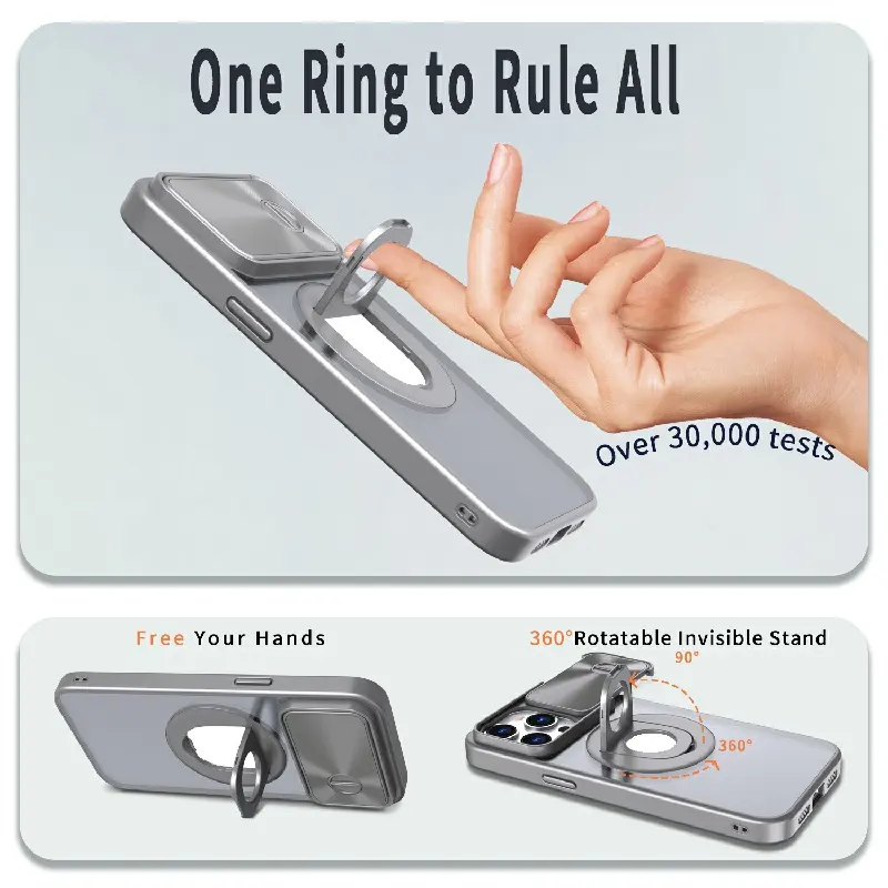 Casing ponsel pelindung kamera jendela geser untuk iPhone 14 plus 15 pro max casing ponsel pc tpu buram transparan